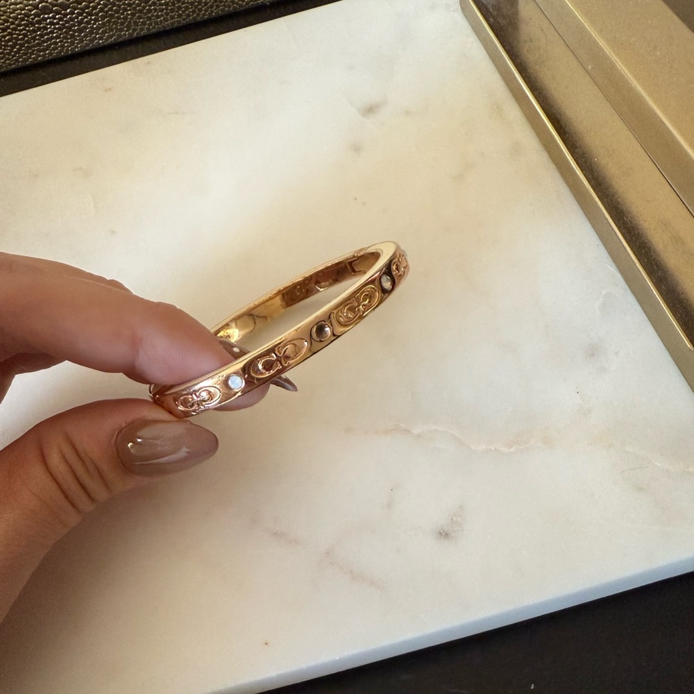 Coach Rose Gold Bracelet